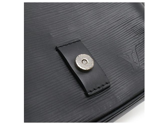Borsa a Spalla Christopher in Pelle Epi Louis Vuitton Nero - vista 7