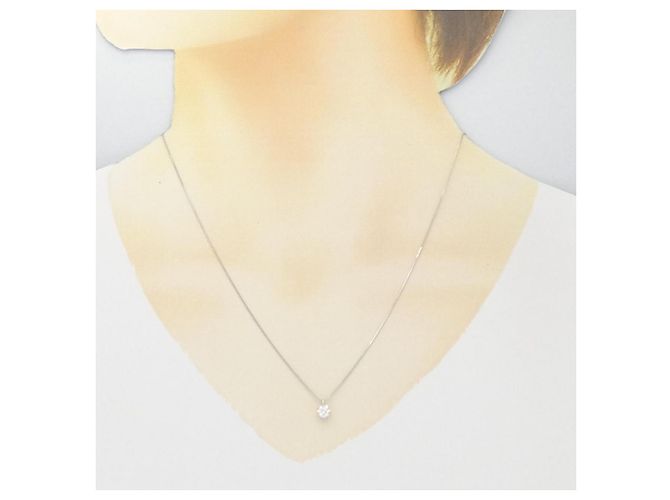 Autre Marque Collana in diamante in oro bianco Au750 Argento - vista 6