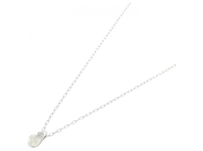 Autre Marque Collana in diamante K18WG Argento - vista 2