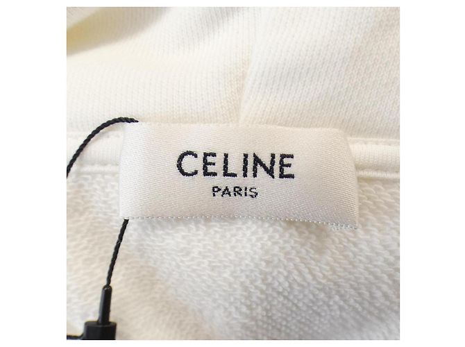 Céline Sudadera con capucha CELINE Blanco - vista 4