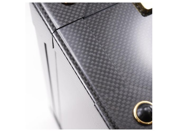 Valigetta Espace GM Carbon di Hermès Nero - vista 11