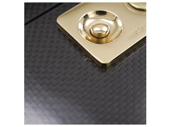 Valigetta Espace GM Carbon di Hermès Nero - vista 12