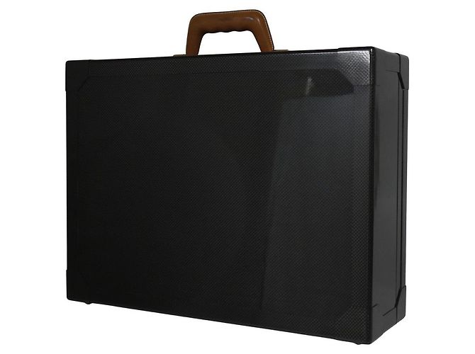 Valigetta Espace GM Carbon di Hermès Nero - vista 2