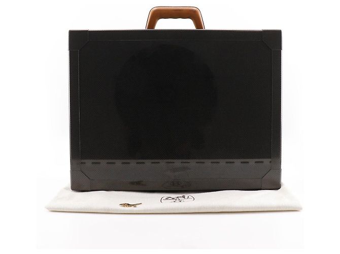 Valigetta Espace GM Carbon di Hermès Nero - vista 20