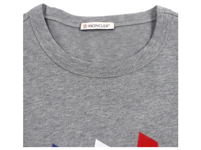 Camiseta de algodón Moncler Gris - vista 2