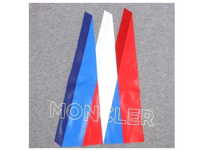 Camiseta de algodón Moncler Gris - vista 4