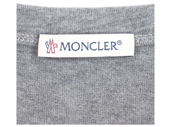 Camiseta de algodón Moncler Gris - vista 5