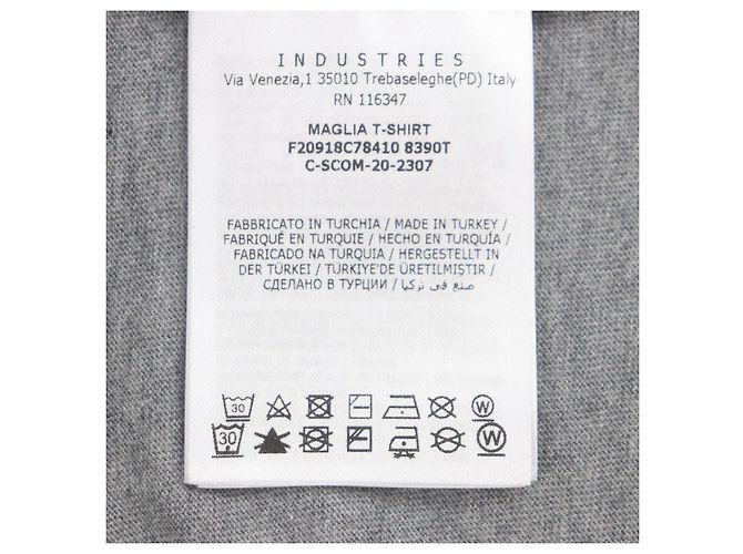 Camiseta de algodón Moncler Gris - vista 7
