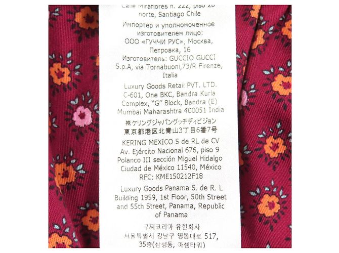 Gonna in cotone Gucci Multicolore - vista 9