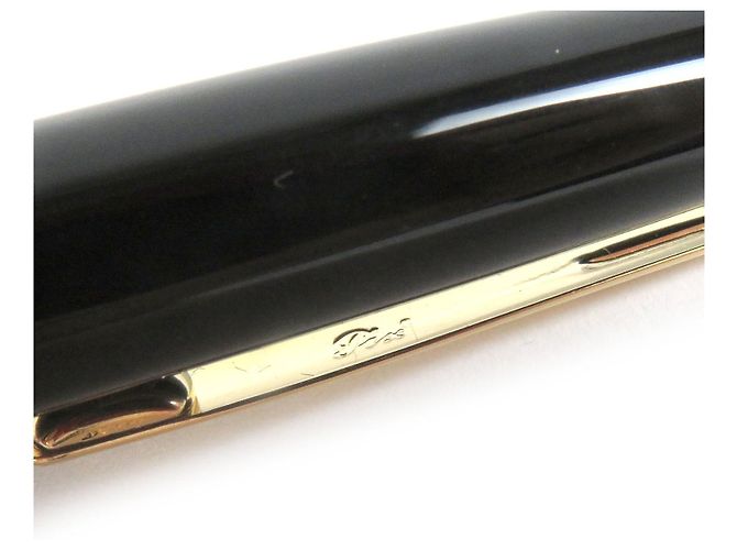Montblanc Meisterstück 14K Füllfederhalter Schwarz - Ansicht 12