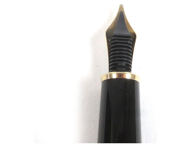 Montblanc Meisterstück 14K Füllfederhalter Schwarz - Ansicht 6