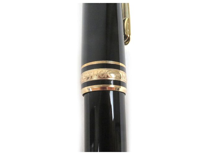 Montblanc Meisterstück 14K Füllfederhalter Schwarz - Ansicht 9