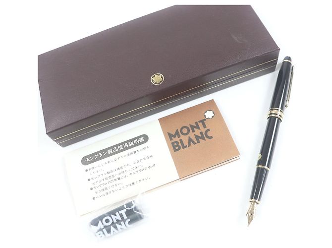 Montblanc Meisterstück 14K Füllfederhalter Schwarz - Ansicht 2