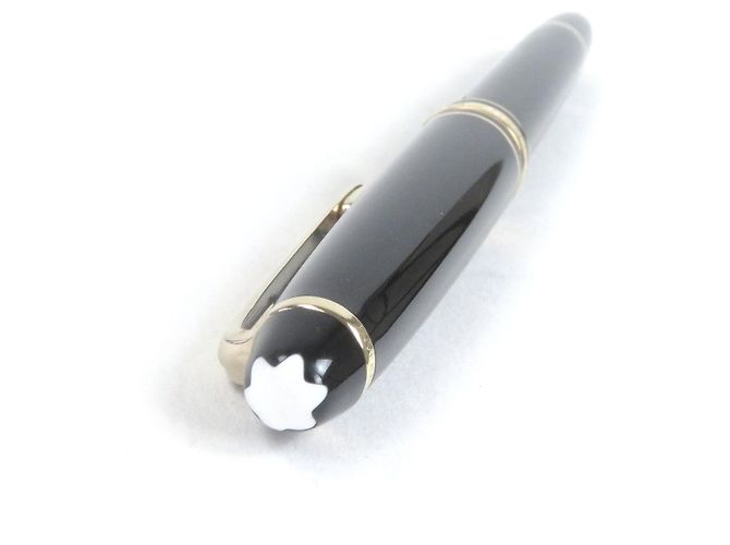 Montblanc Meisterstück 14K Füllfederhalter Schwarz - Ansicht 4