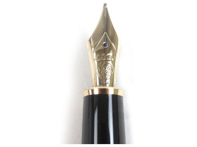 Montblanc Meisterstück 14K Füllfederhalter Schwarz - Ansicht 5