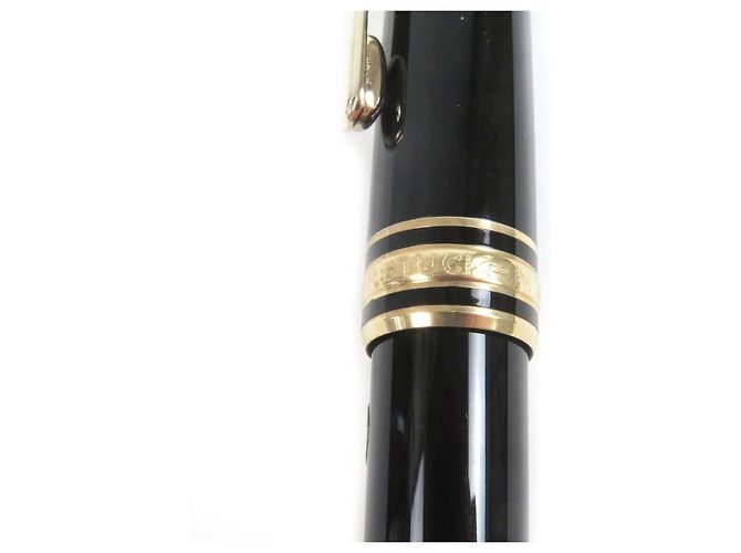 Montblanc Meisterstück 14K Füllfederhalter Schwarz - Ansicht 9