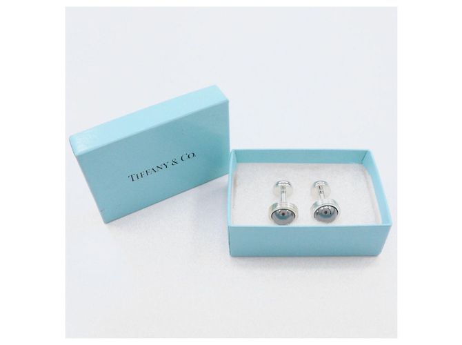 Tiffany & Co Gemelli in argento 925 ematite Tiffany Paloma Picasso - vista 7