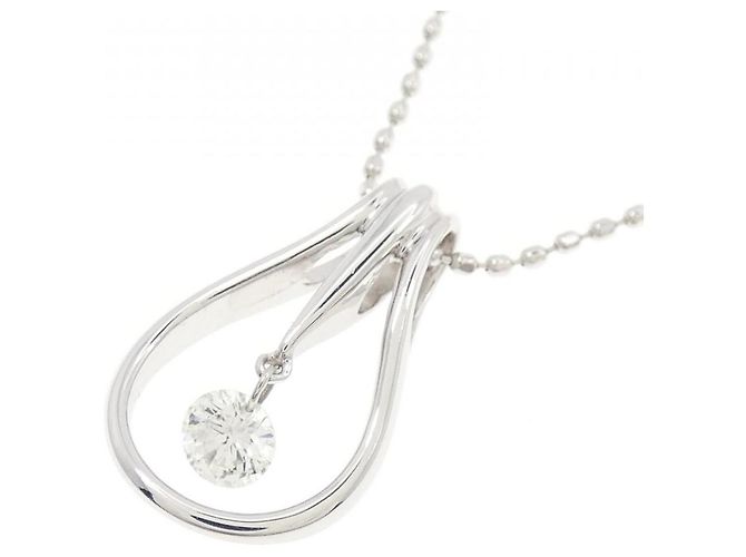 Autre Marque Collana in diamante in oro bianco Au750 Argento - vista 3