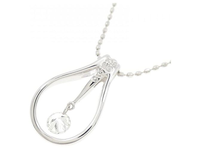 Autre Marque Collana in diamante in oro bianco Au750 Argento - vista 4