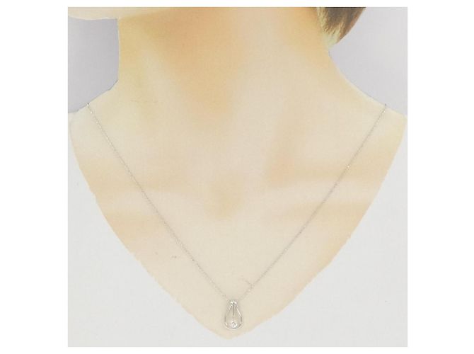Autre Marque Collana in diamante in oro bianco Au750 Argento - vista 6