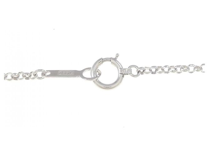 Collana in diamante in oro bianco K14 Tasaki Argento - vista 5