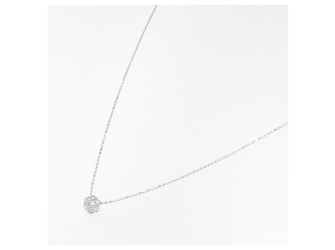 Autre Marque Collana di diamanti in oro bianco Au750 Argento - vista 2