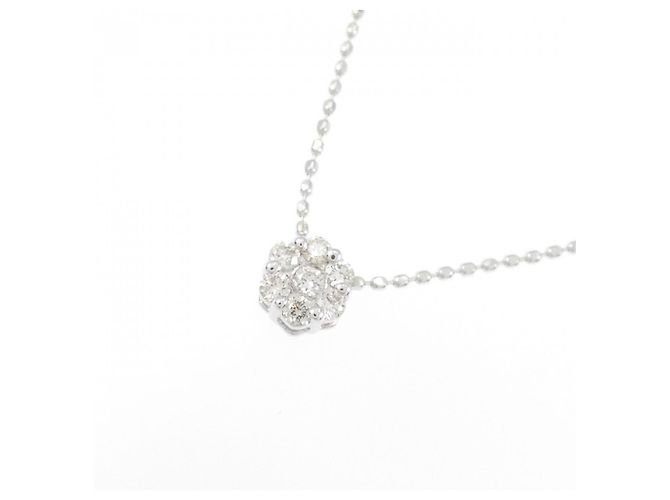 Autre Marque Collana di diamanti in oro bianco Au750 Argento - vista 3