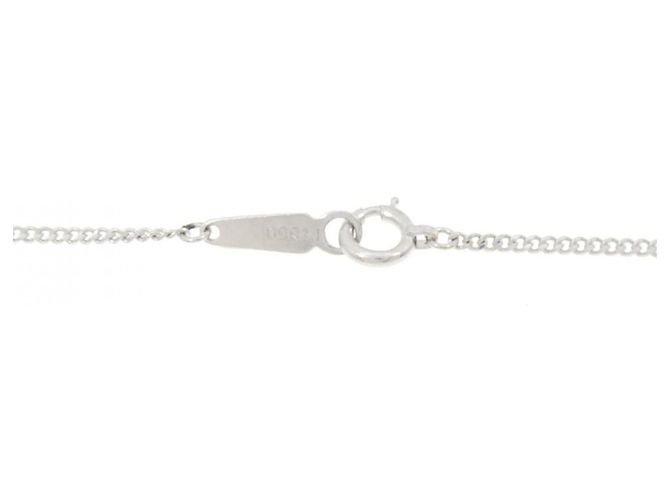 Autre Marque Collana in Diamante Pt850 Argento - vista 5