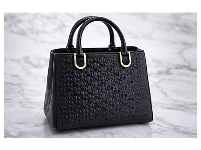 Borsa a mano Carolina Herrera Duchess Mini Nera in Pelle Nero - vista 6