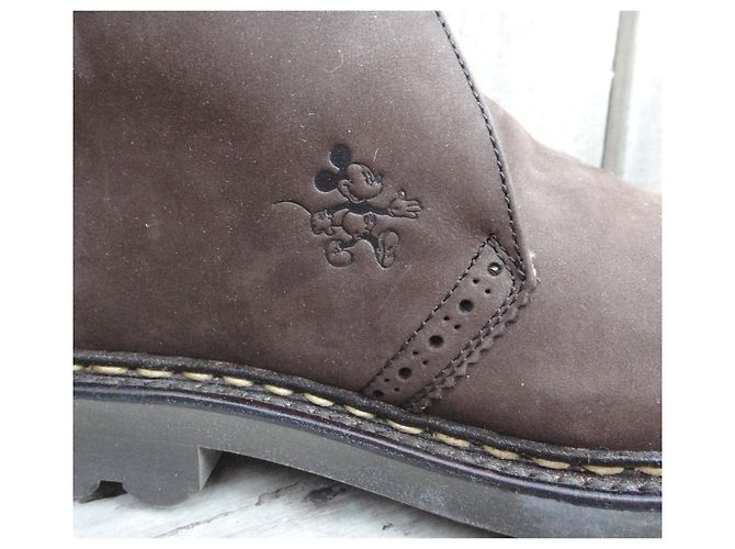 Autre Marque Botines Donaldson Sigour Marrón Oscuro de Ante - vista 3