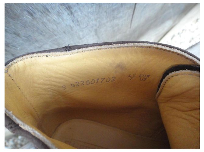 Autre Marque Botines Donaldson Sigour Marrón Oscuro de Ante - vista 9