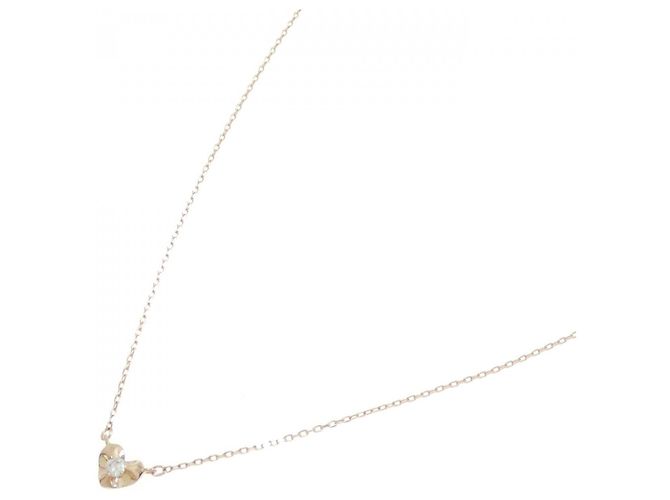 Autre Marque Collana con diamante a forma di cuore Au750 D'oro - vista 2
