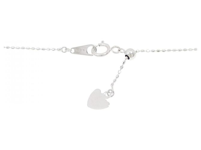 Autre Marque Collana Cuore di Diamanti Au750 Argento - vista 5