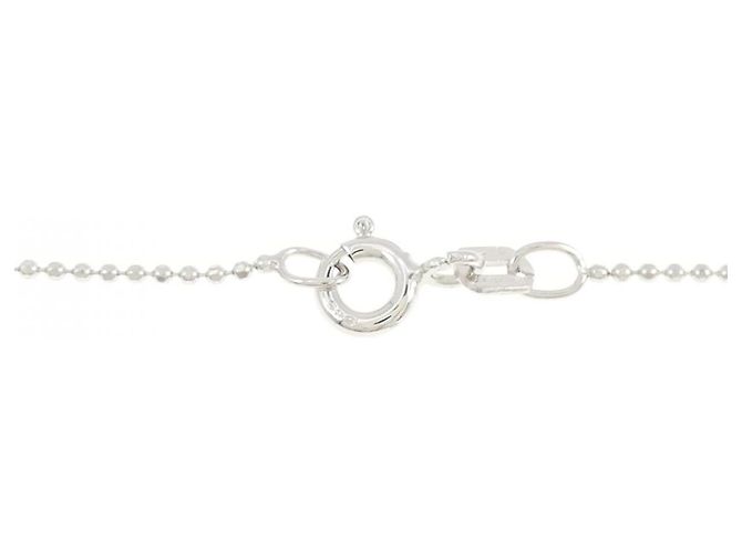 Autre Marque Collana in Oro Bianco 585 Argento - vista 4