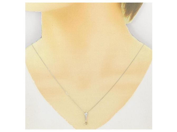Autre Marque Collana in diamante in oro bianco Au750 Argento - vista 6