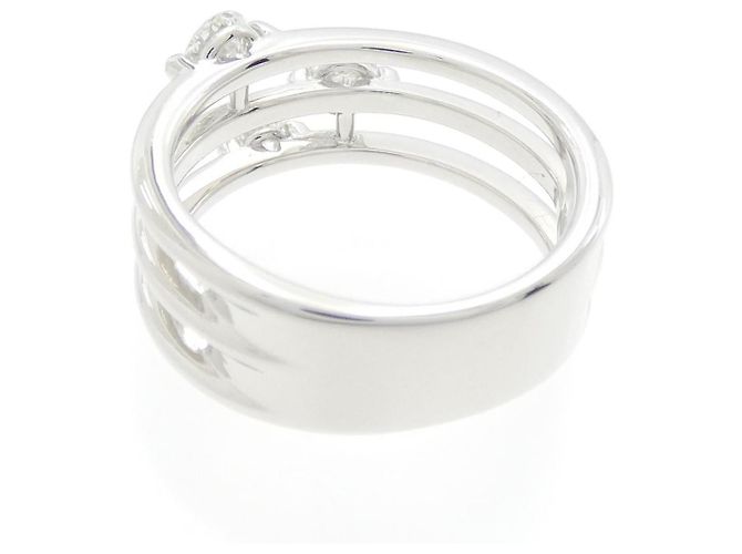 Autre Marque Trilogy Au750 Diamantring Silber - Ansicht 3