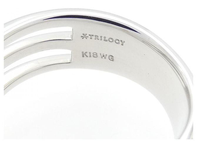 Autre Marque Trilogy Au750 Diamantring Silber - Ansicht 4