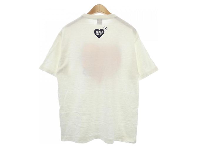 Autre Marque Camiseta Human Made Blanco Naranja - vista 2