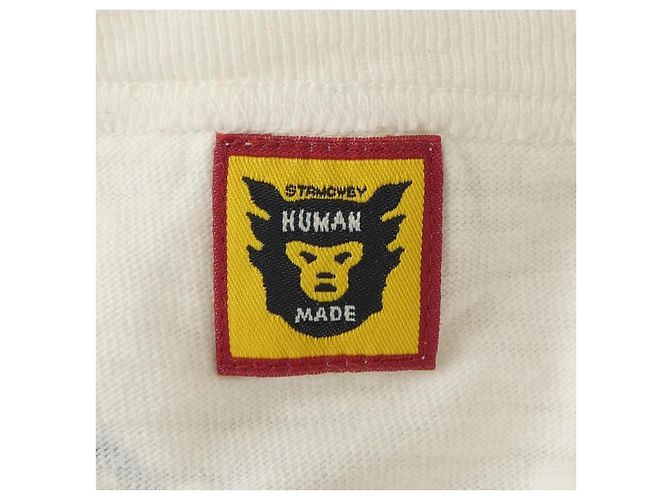 Autre Marque Camiseta Human Made Blanco Naranja - vista 3