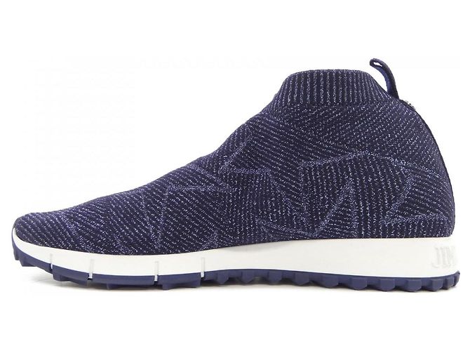 Sneakers Jimmy Choo Blu Blu navy - vista 2