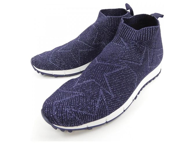 Sneakers Jimmy Choo Blu Blu navy - vista 3