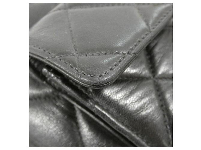 Timeless Chanel Rucksack aus Lammleder Schwarz Gold hardware - Ansicht 6