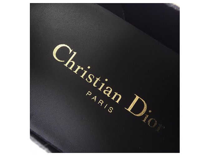 Sneakers in tela di cotone WALK'N'DIOR Christian Dior Nero - vista 6