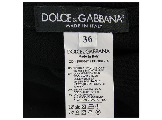 Dolce & Gabbana Vestido Dolce&Gabbana Negro - vista 3