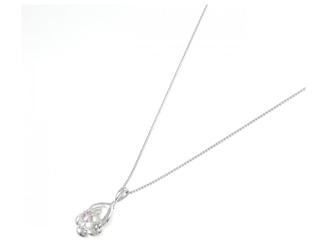 Autre Marque Collana di diamanti in platino Pt950 Pt850 Argento - vista 2