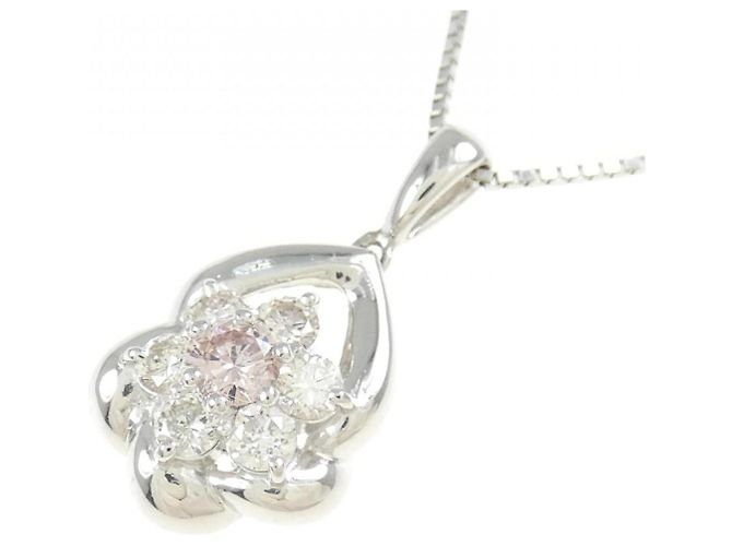 Autre Marque Collana di diamanti in platino Pt950 Pt850 Argento - vista 3
