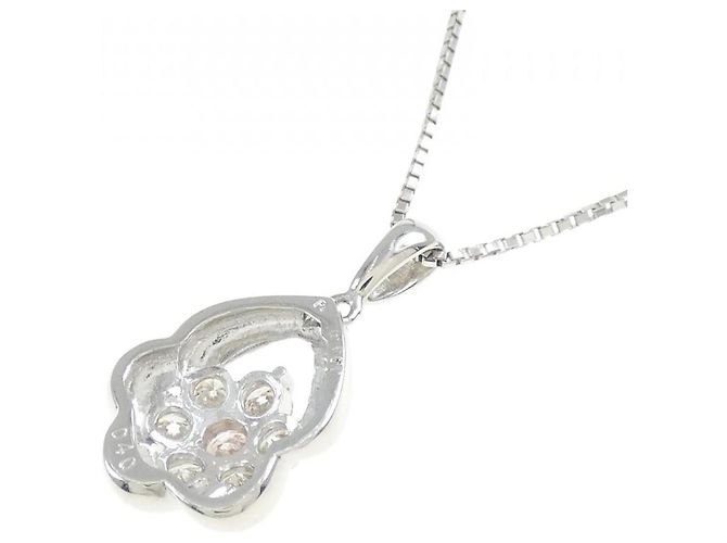 Autre Marque Collana di diamanti in platino Pt950 Pt850 Argento - vista 4