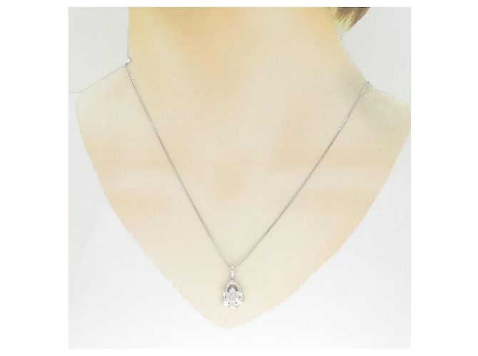 Autre Marque Collana di diamanti in platino Pt950 Pt850 Argento - vista 6
