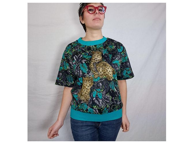 Salvatore Ferragamo Camiseta Ferragamo con animales Multicolor - vista 4