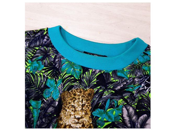 Salvatore Ferragamo Camiseta Ferragamo con animales Multicolor - vista 7
